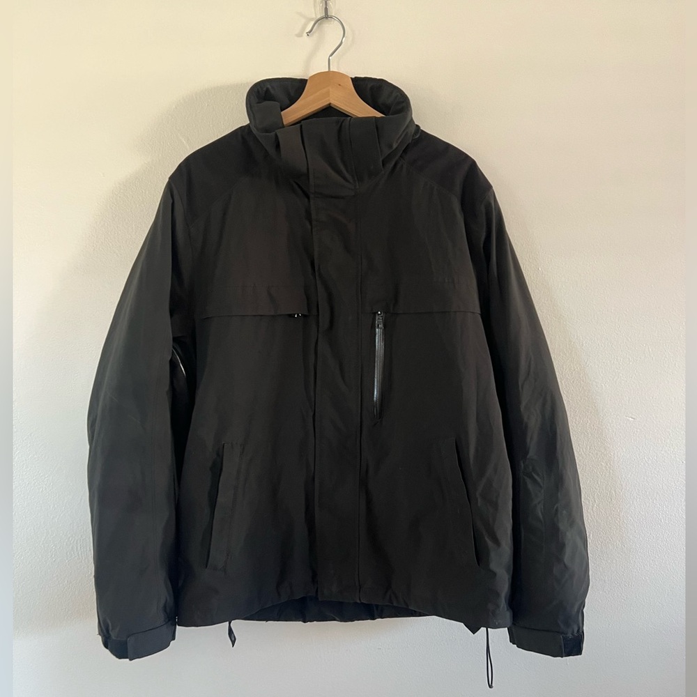 Prada Sports Men’s Full-Zip Black Gore-Tex Performance Jacket Size 52‎